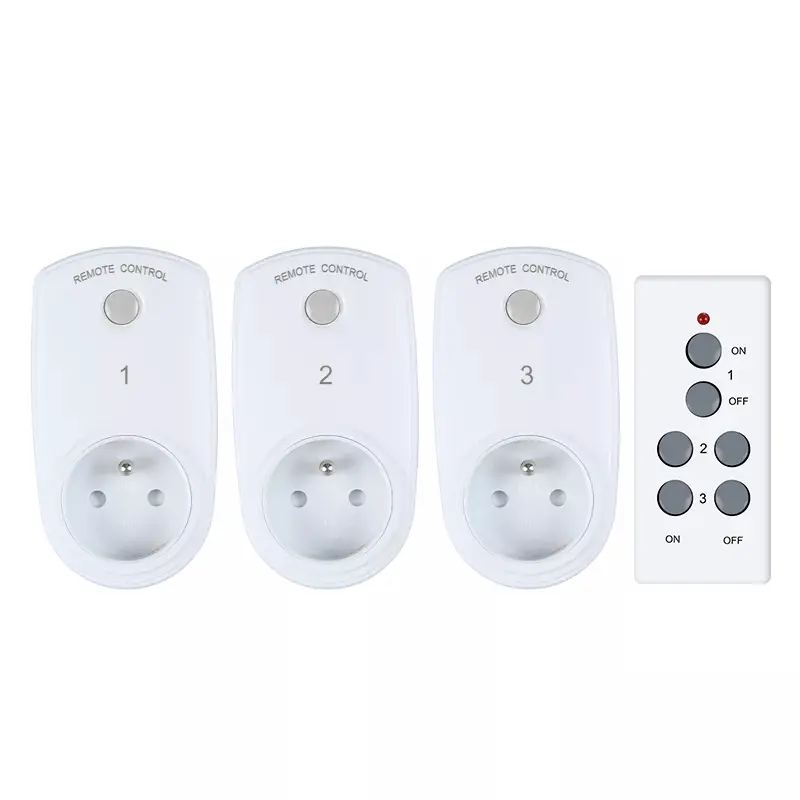 RF433 Mhz Simsiz FR Uzaqdan İdarəetmə Soketi